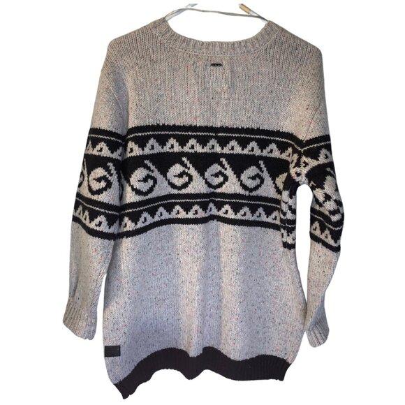 G-Star RAW Women's Enn Long Knit Sweater Size S Tunic Oversized Wool Blend Cozy - Picture 3 of 14